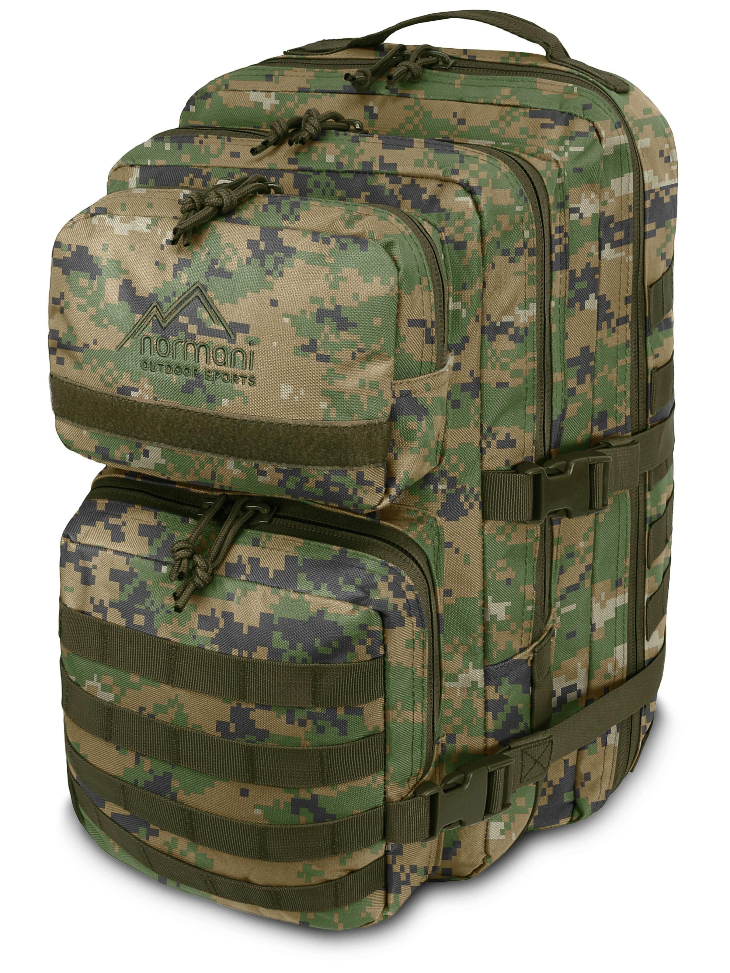 normani Rugzak in Groen: voorkant