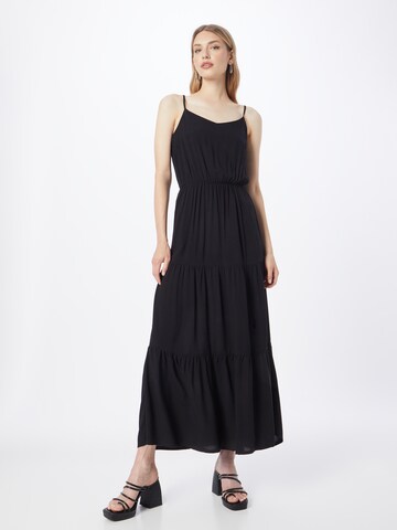 Sublevel Summer Dress in Black: front