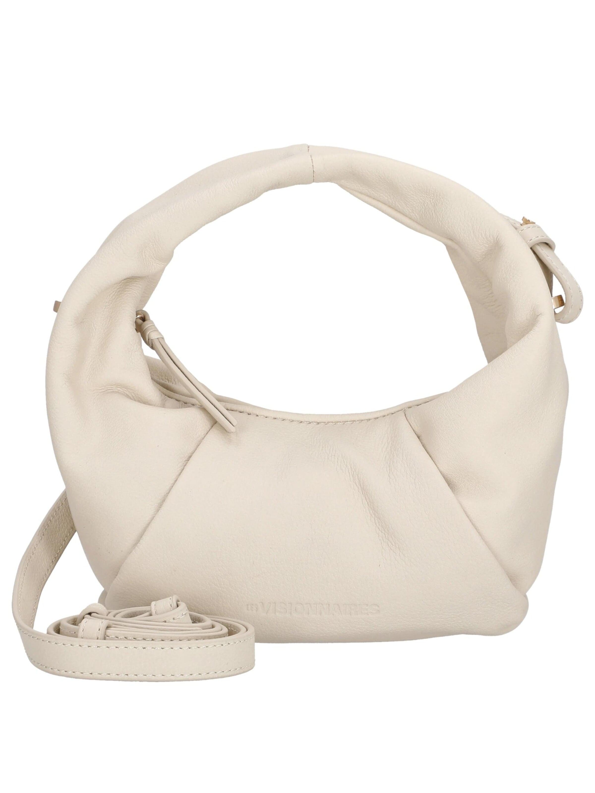 Les Visionnaires Umhängetasche 'Greta Mini Essential Soft Grainy'‌‌‌ in Beige: Vorderseite