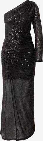 Sistaglam Βραδινό φόρεμα 'DAKOTA' σε μαύρο: μπροστά
