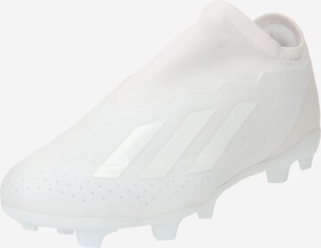 Chaussure de foot 'X Crazyfast.3' ADIDAS PERFORMANCE en blanc : devant