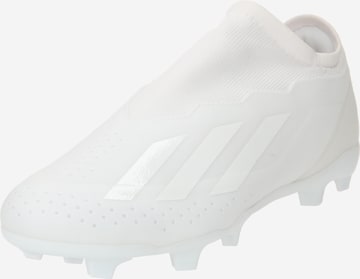 ADIDAS PERFORMANCE Soccer Cleats 'X Crazyfast.3' in White: front