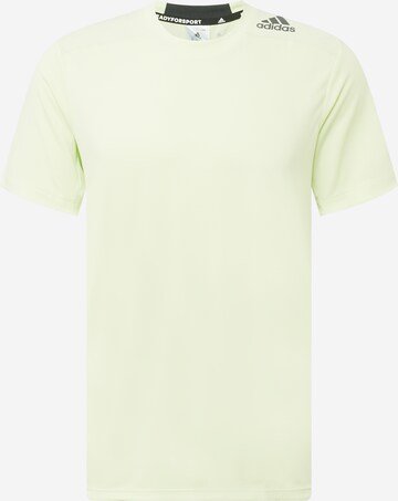 T-Shirt fonctionnel ADIDAS SPORTSWEAR en vert : devant