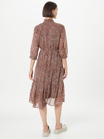 VERO MODA Shirt Dress 'Dino' in Brown