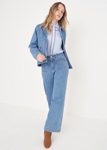 Camomilla Italia Wide leg Jeans 'DANDY' in Blauw