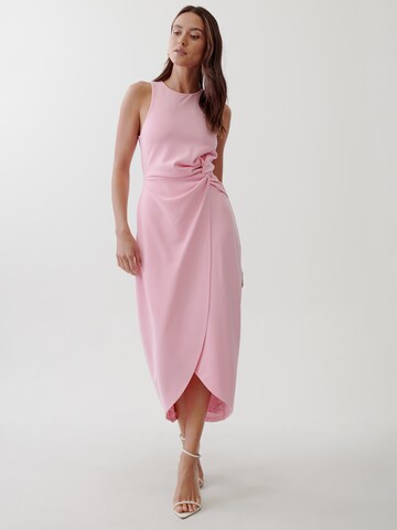 TussahKoktel haljina 'SAMARA' - roza boja