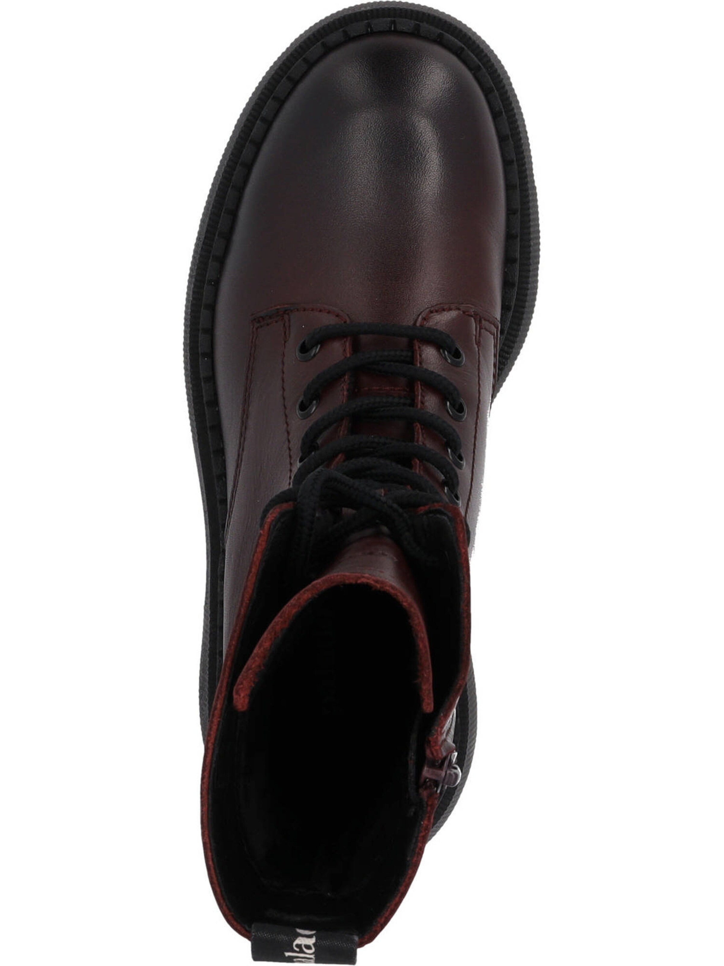 Palado Lace-up bootie 'Delos' in Red