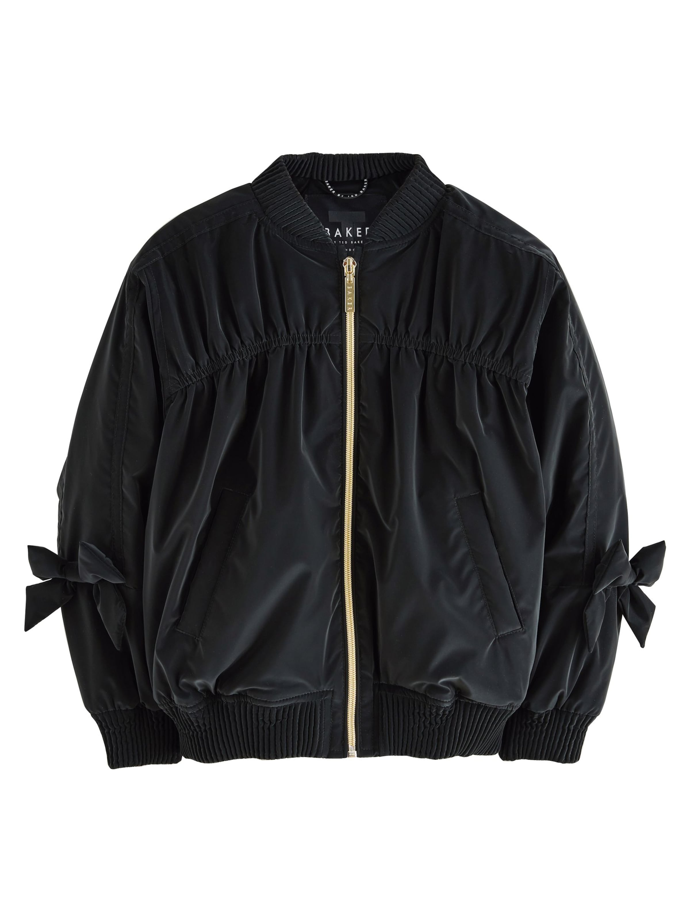 Baker by Ted Baker Преходно яке в черно: отпред