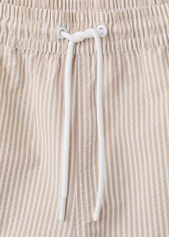 MANGO MAN Board Shorts 'Seerf' in Beige