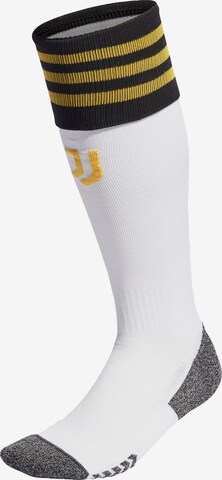 Chaussettes de sport 'Juventus Turin' ADIDAS PERFORMANCE en blanc : devant