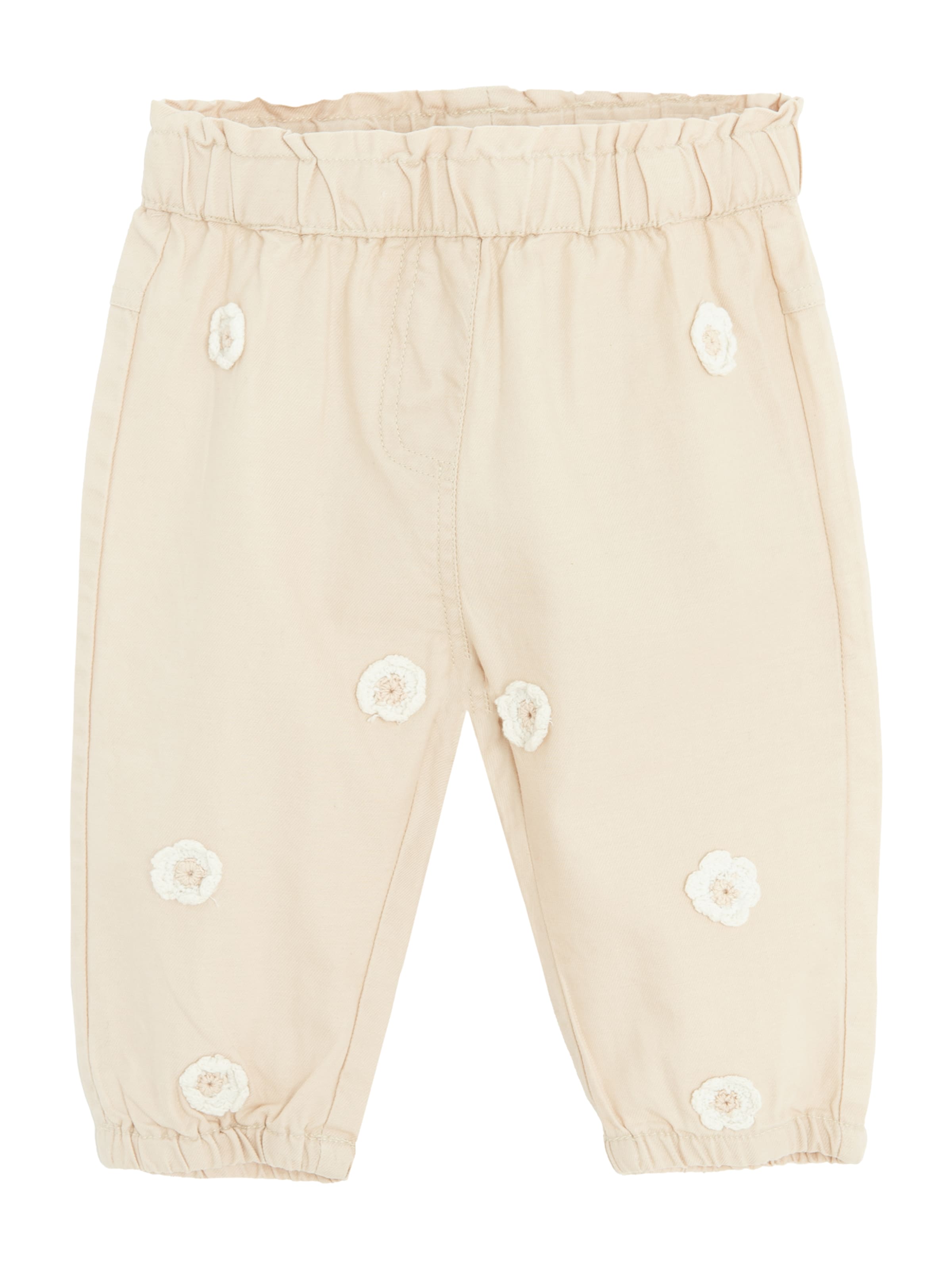 Barrel Pantalon Cool Club en beige : devant