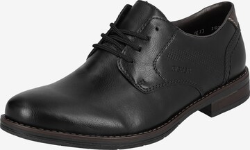 Rieker Lace-Up Shoes in Black: front