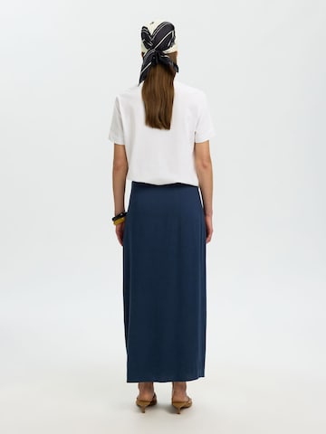 Jupe SELECTED en bleu