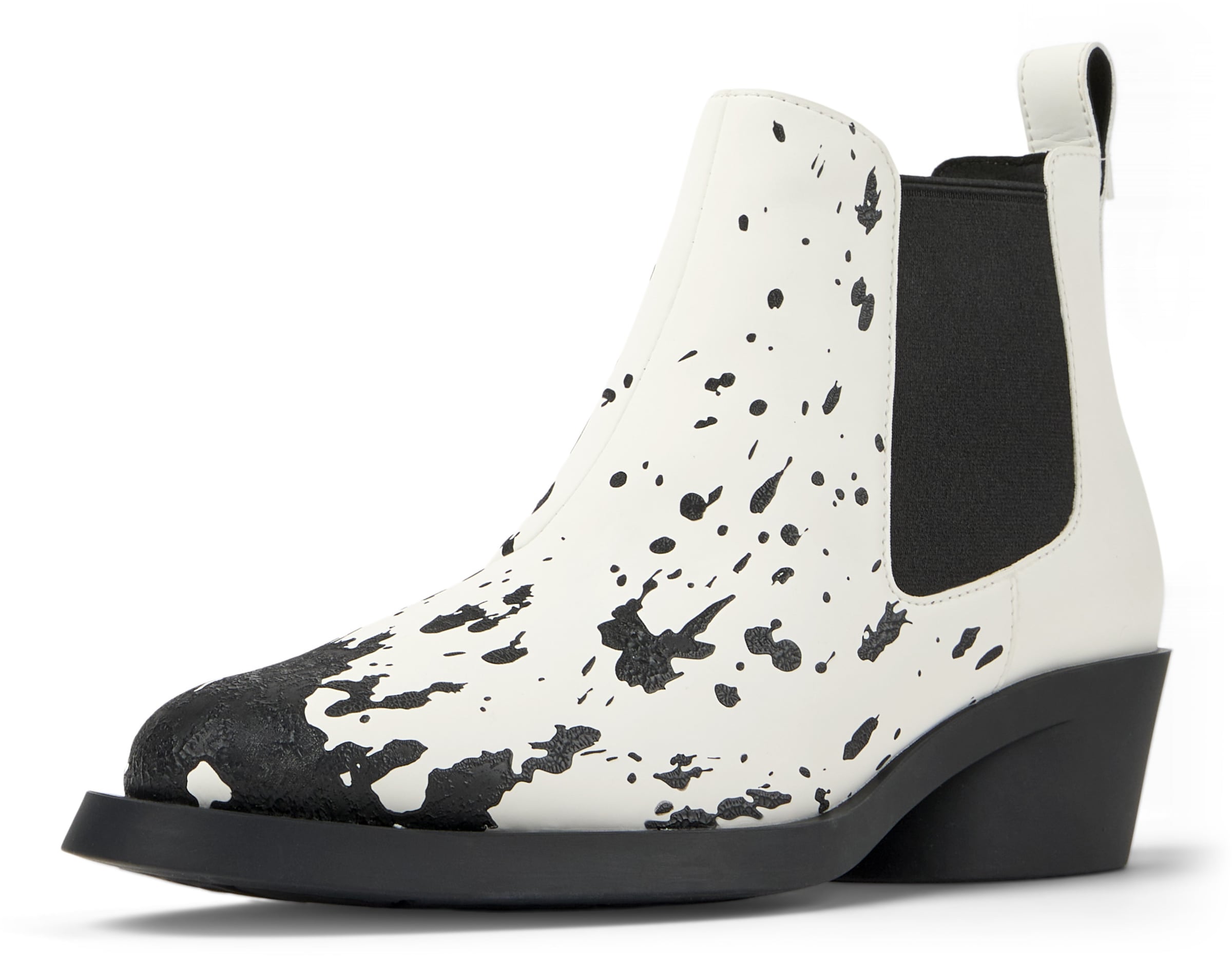 Boots chelsea ' Bonnie Twins ' di CAMPER in bianco: frontale