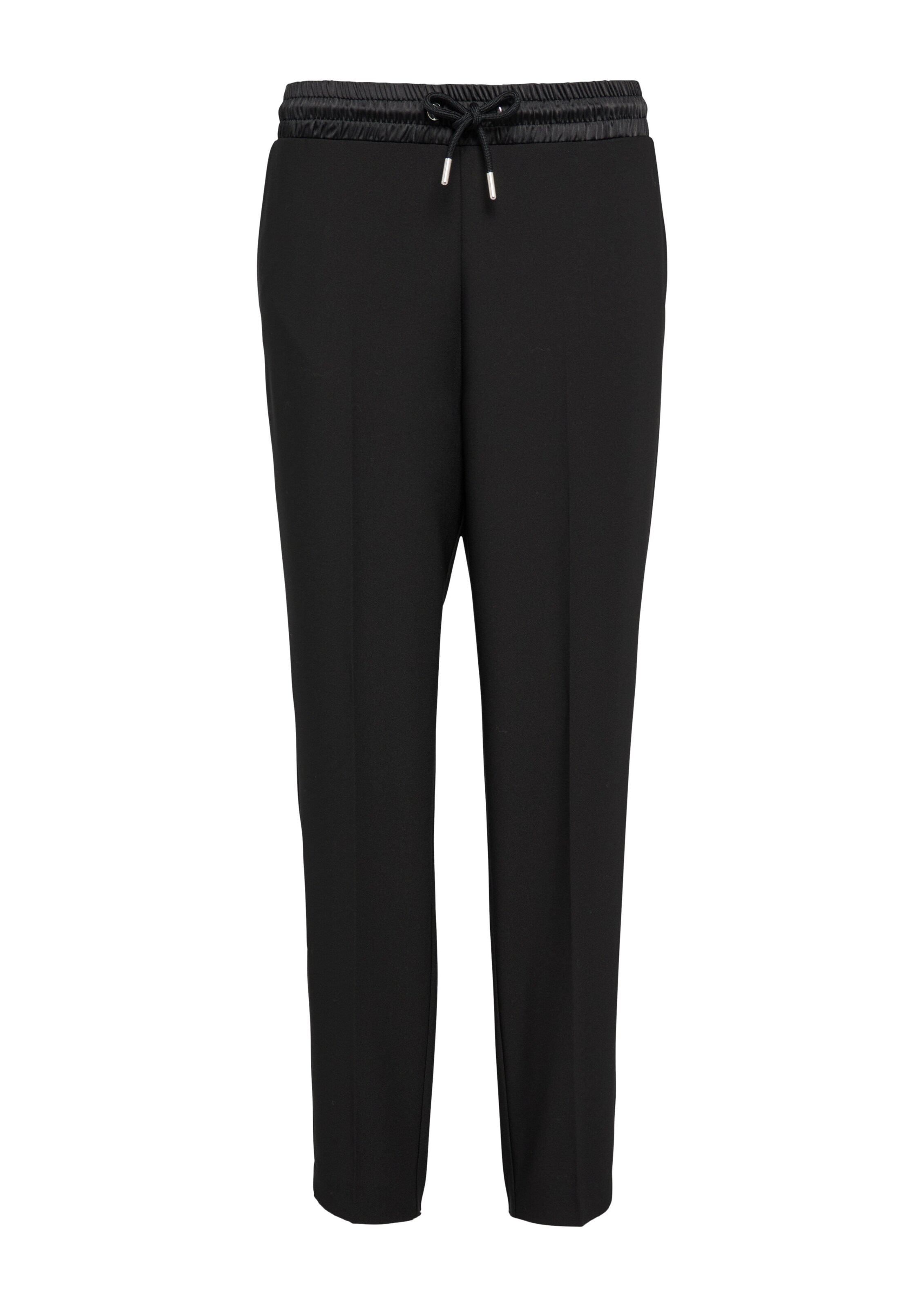 s.Oliver Loosefit Broek in Zwart: voorkant
