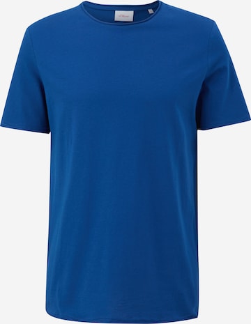 s.Oliver T-Shirt in Blau: predná strana