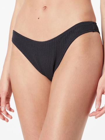 Seafolly - Braga de bikini en negro: frente