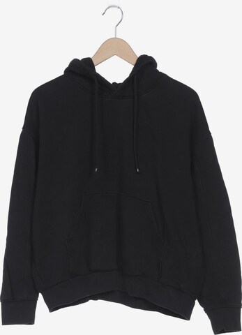 WEEKDAY Sweatshirt & Zip-Up Hoodie in S in Black: front