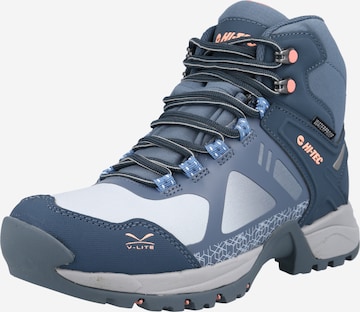 HI-TEC - Botas en azul: frente