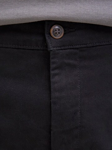 regular Pantaloni chino 'JREBSHARP' di JJ Rebel in nero