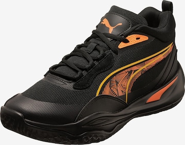 PUMA Athletic Shoes 'Playmaker Pro Laser' in Black: front