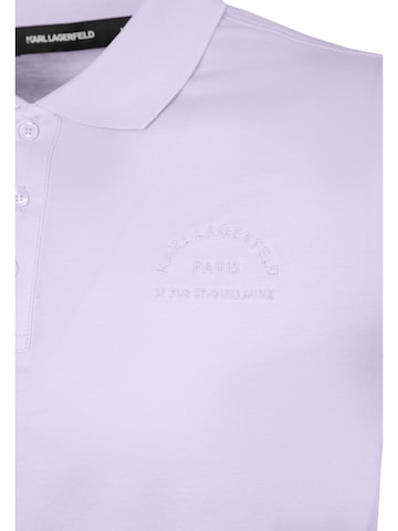 T-Shirt Karl Lagerfeld en violet