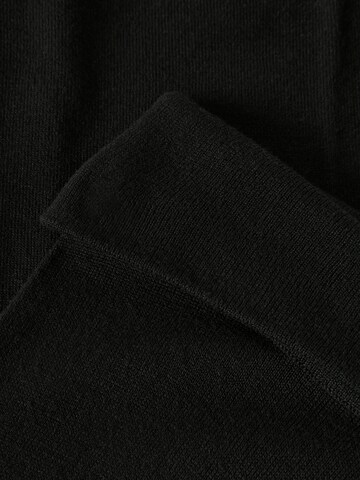 NAME IT - Perna larga Calças 'NKFNULLARIA' em preto