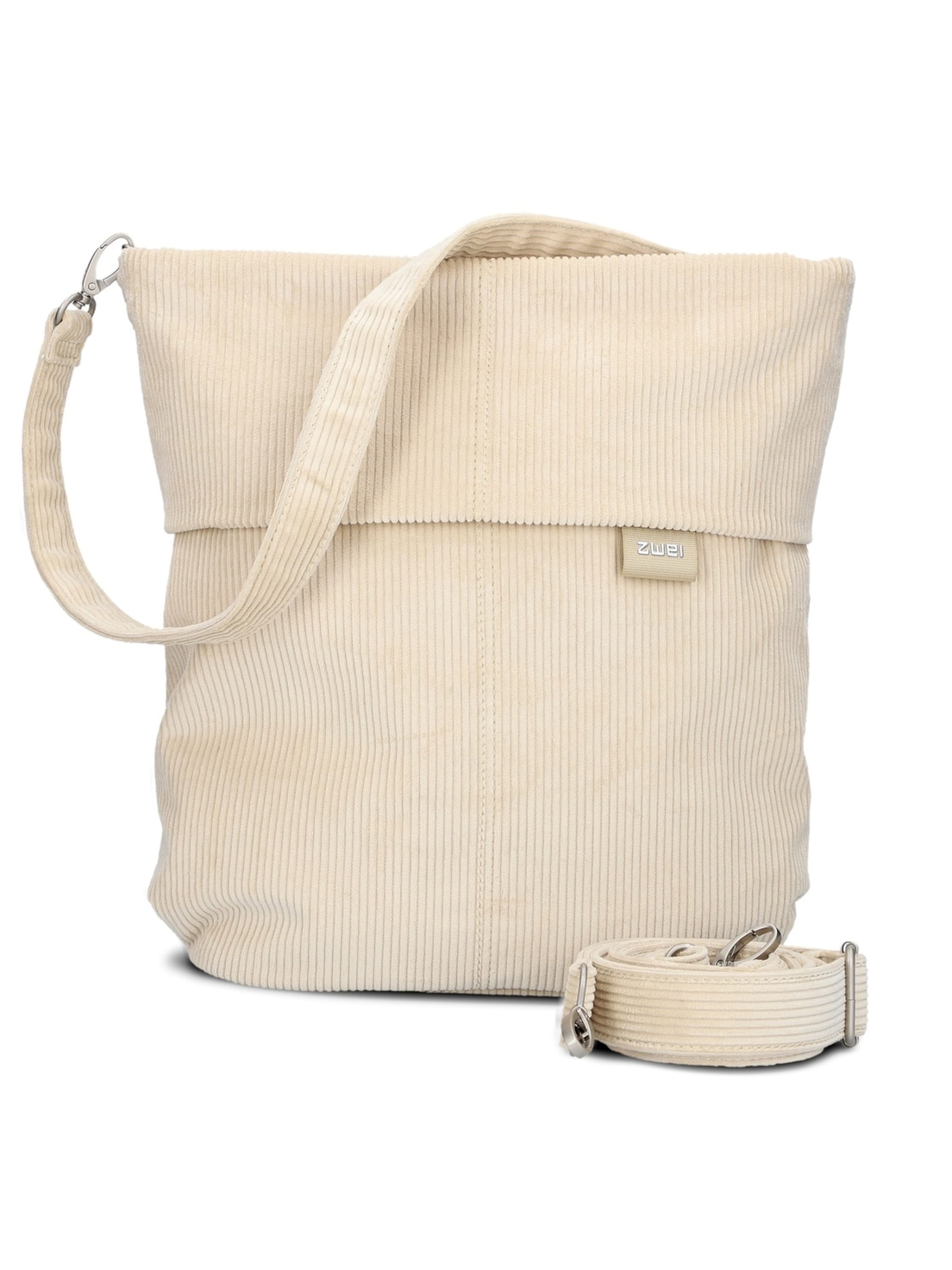 Borsa a spalla 'Mademoiselle.M' di ZWEI in beige