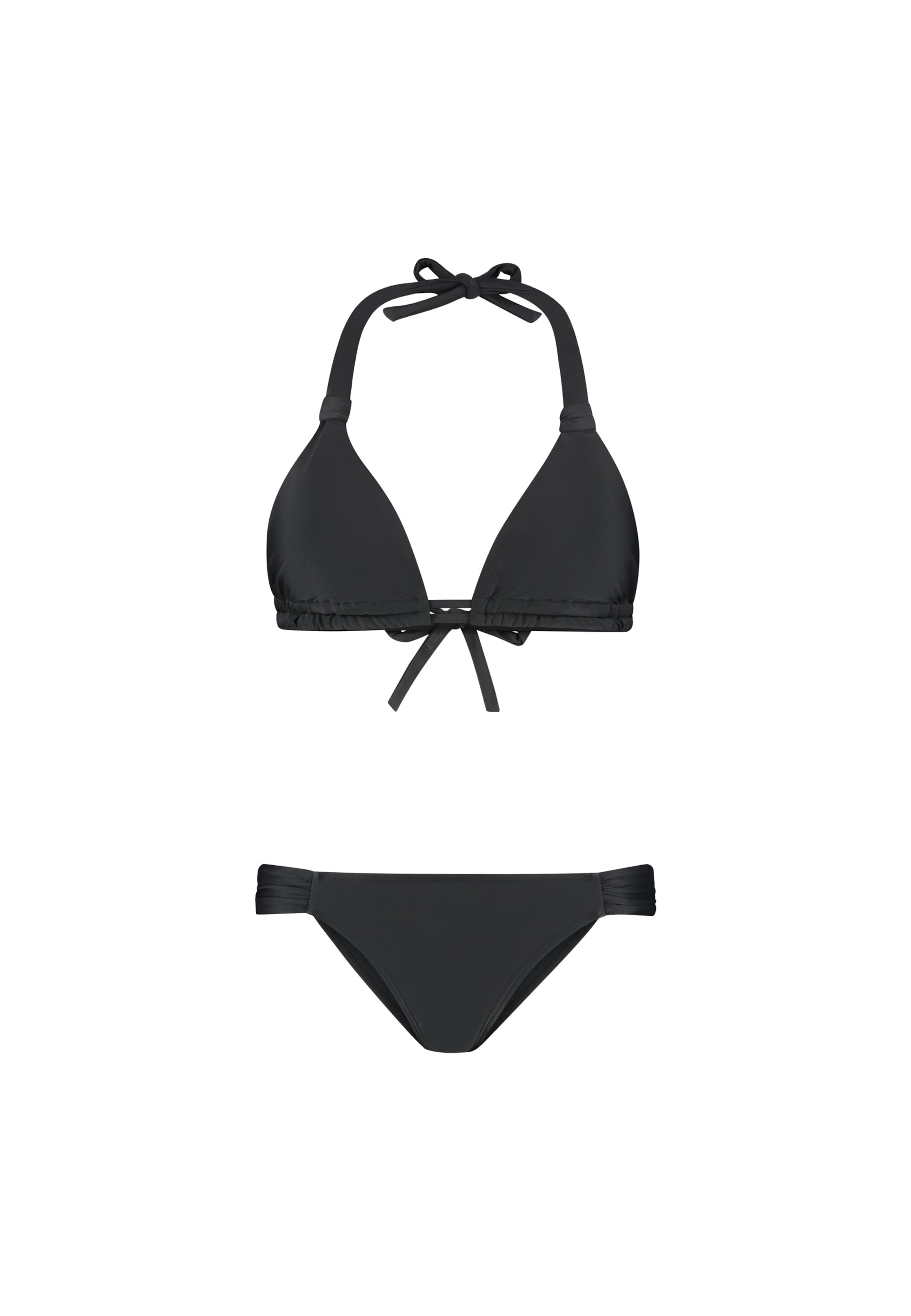 Triangle Bikini 'Bibi' The Sunshine Brand en noir : devant