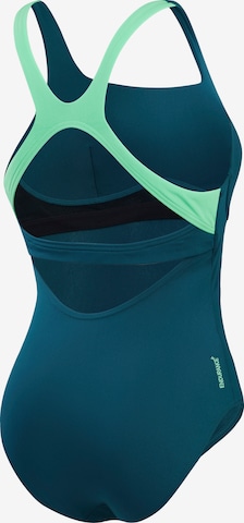 SPEEDO Sportbadeanzug in Blau