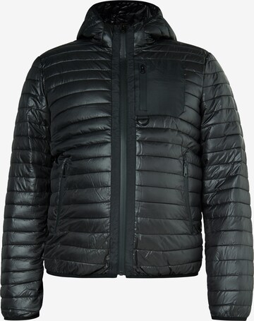 TUFFSKULL Зимняя куртка в Черный: спереди