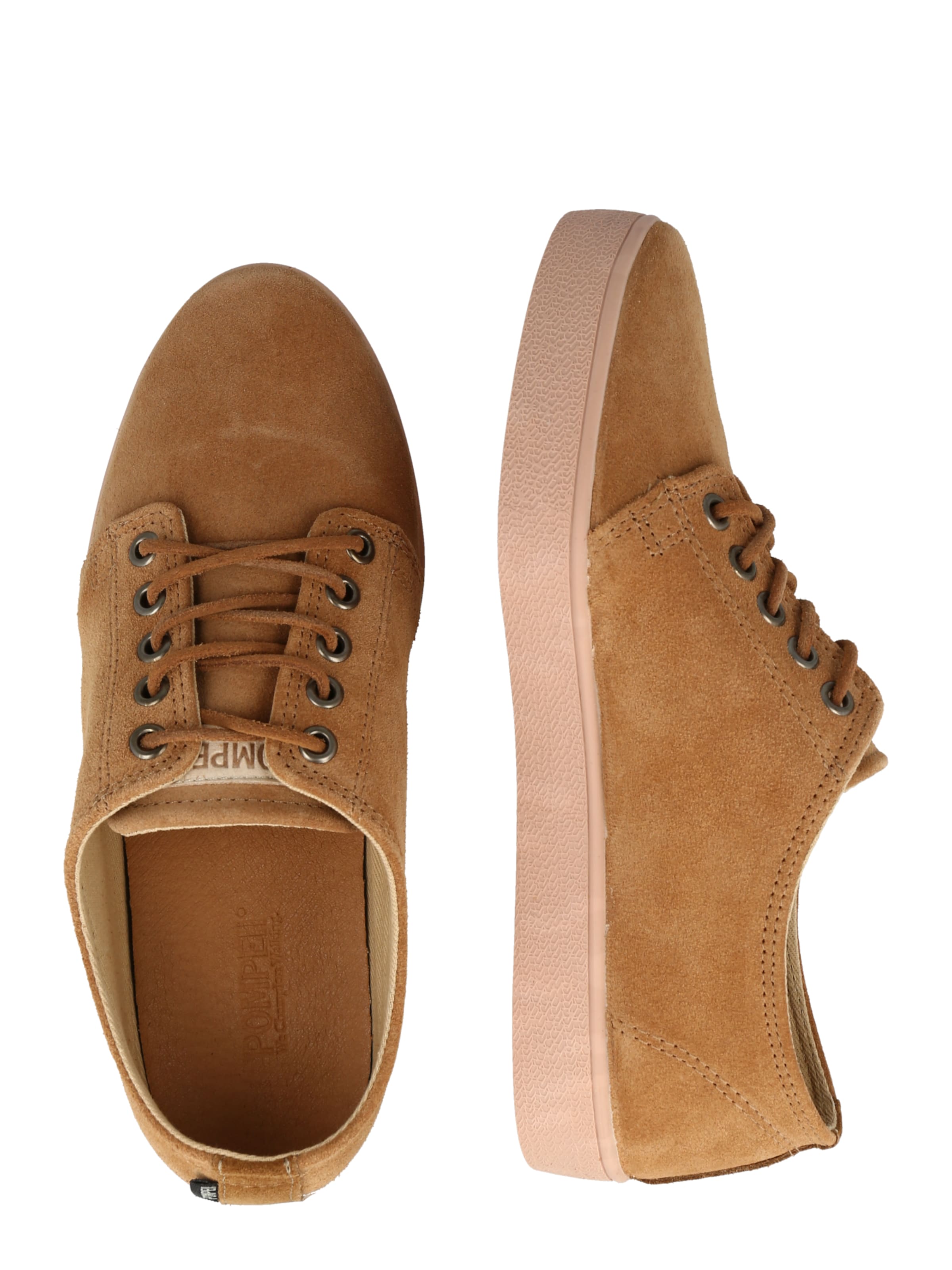 Sneaker bassa 'HIGBY' di POMPEII in marrone