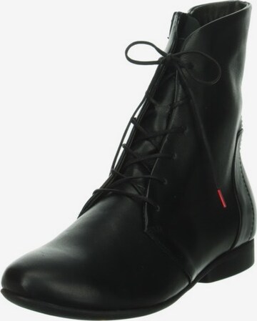 THINK! Lace-Up Ankle Boots in Black