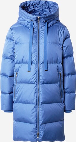 Rich & Royal Winter Coat in Blue: front