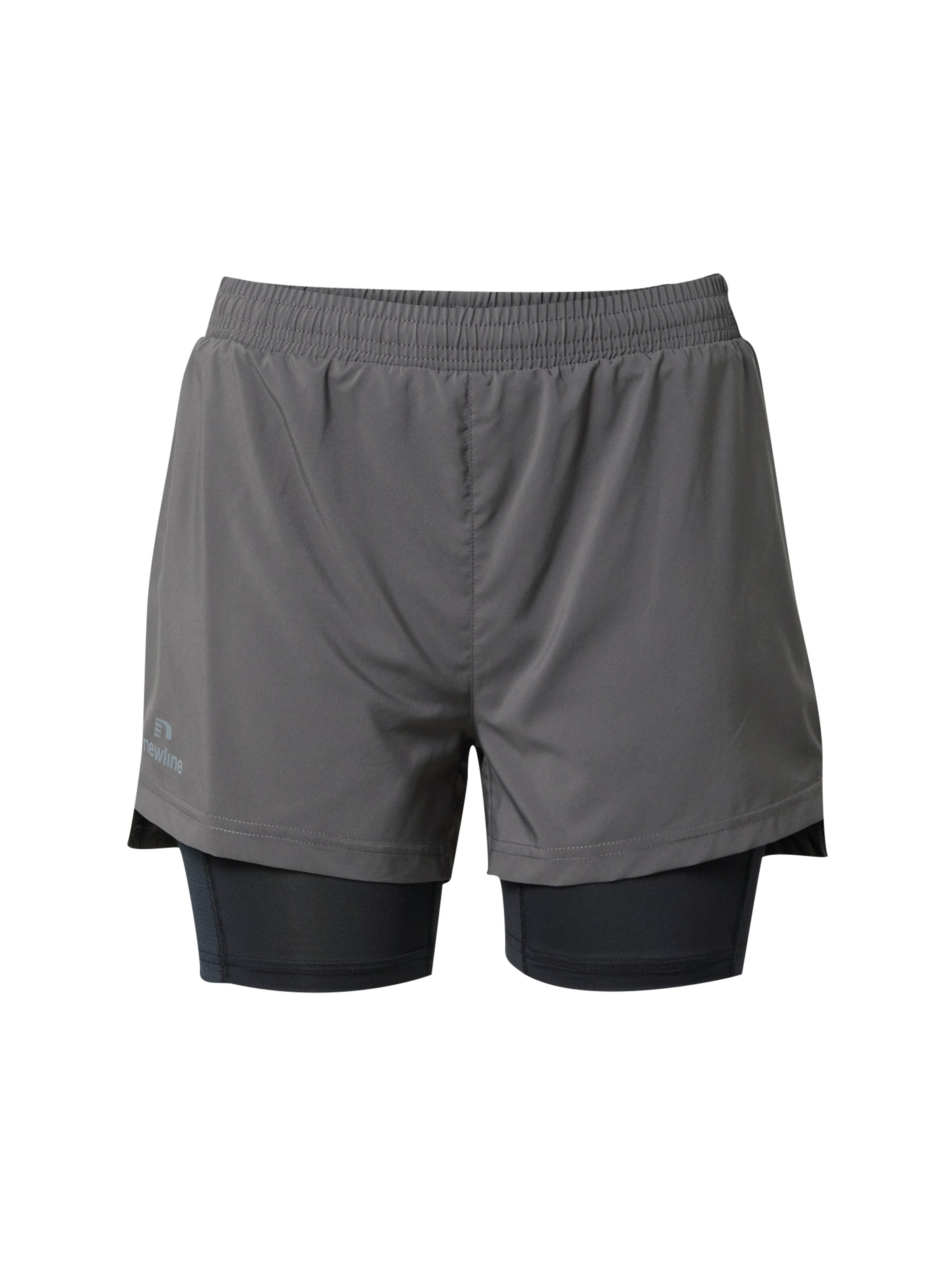 Newline Pantalon de sport 'Detroit' en anthracite / noir, Vue avec produit