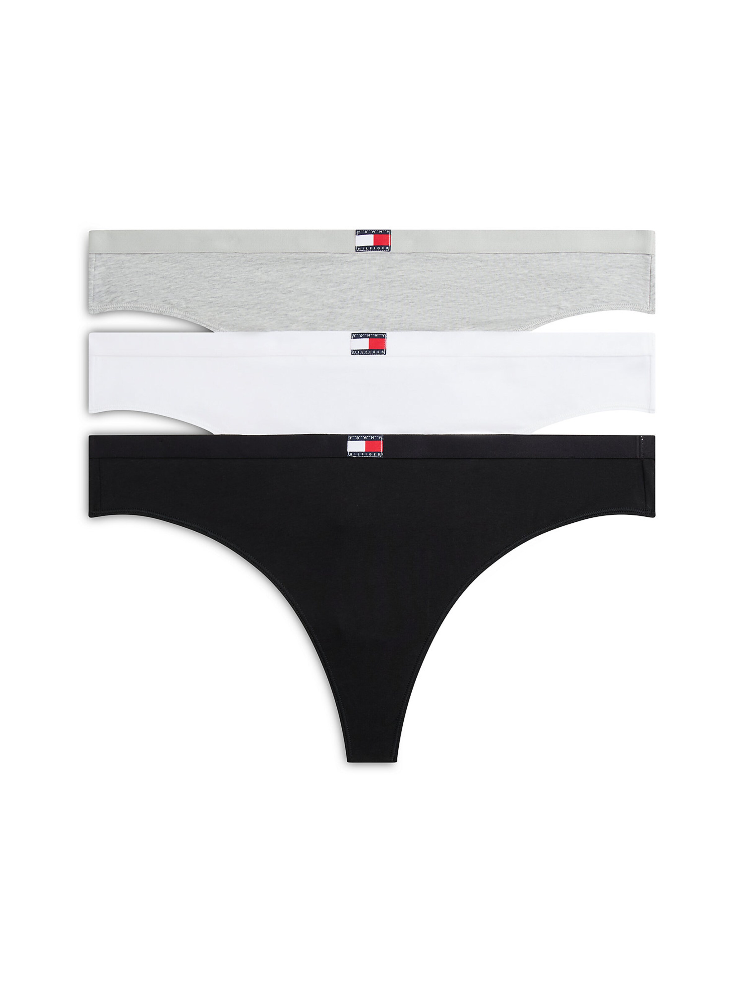 Tommy Hilfiger Underwear String 'Heritage' in XS in Light grey / Black / White, Item view