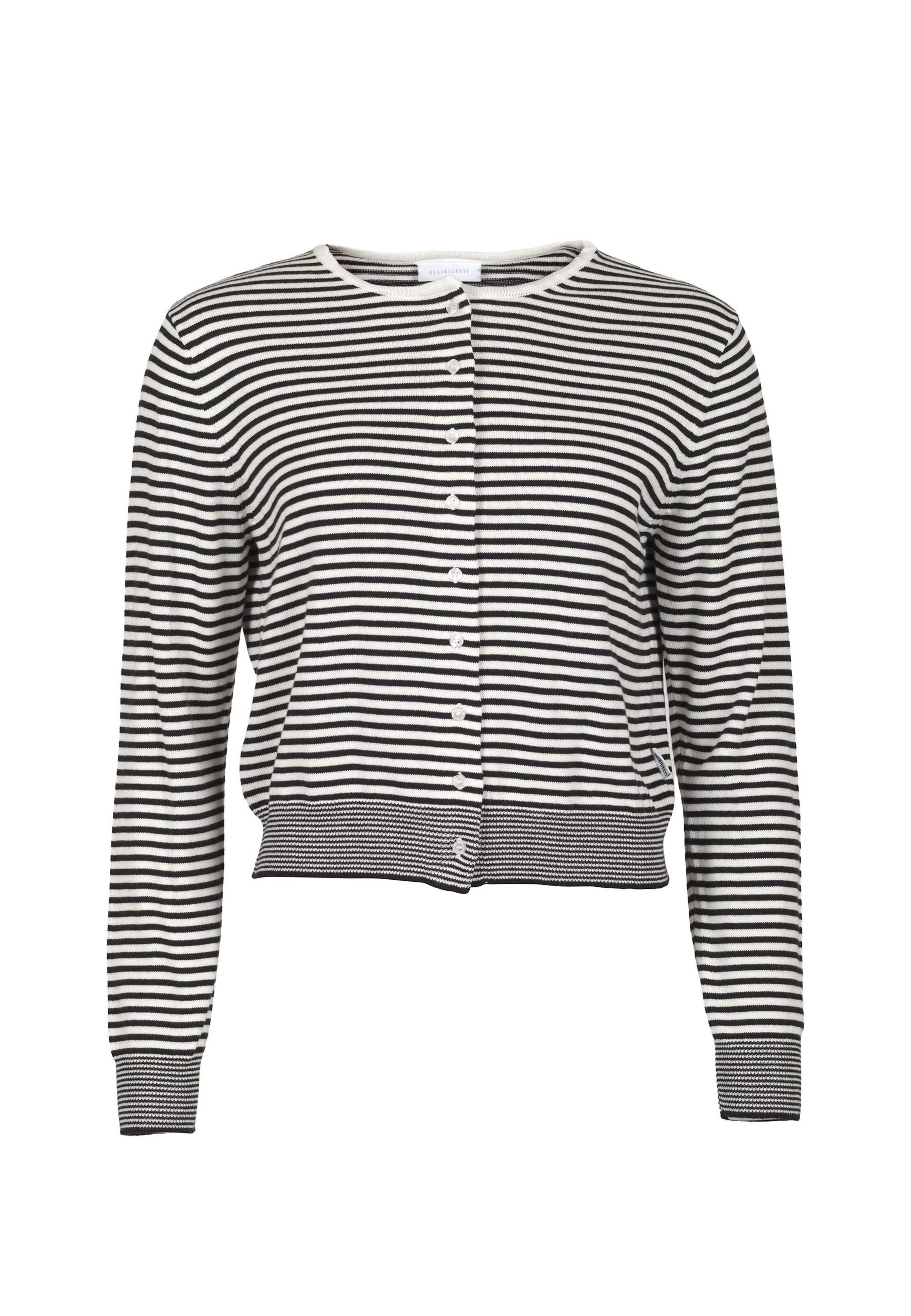 Kleinigkeit Knit Cardigan 'Lana Del' in Black: front