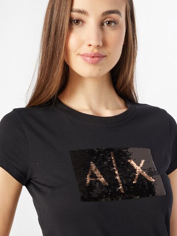 Tricou de la ARMANI EXCHANGE pe negru