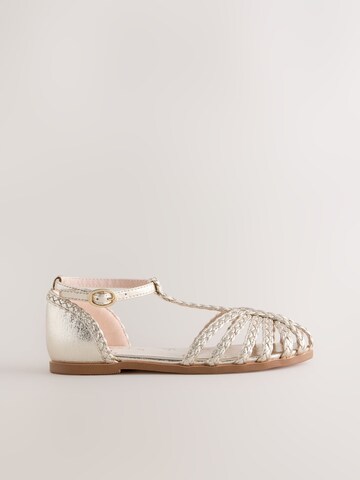 Next Sandály – zlatá