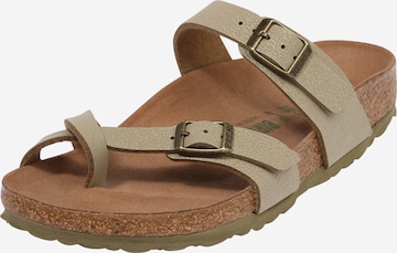 BIRKENSTOCK Papucs 'Mayari' - zöld: elől