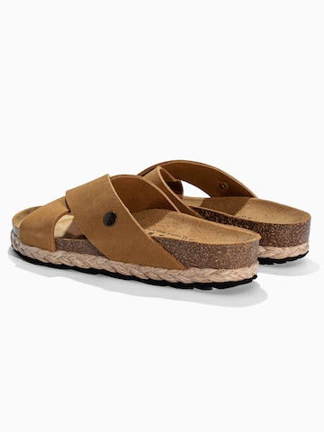 Mule 'Burgos' Bayton en marron