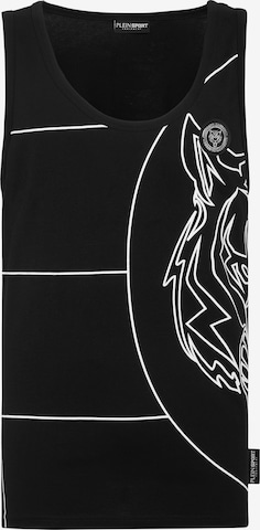 Plein Sport - Camiseta 'Tiger' en negro: frente