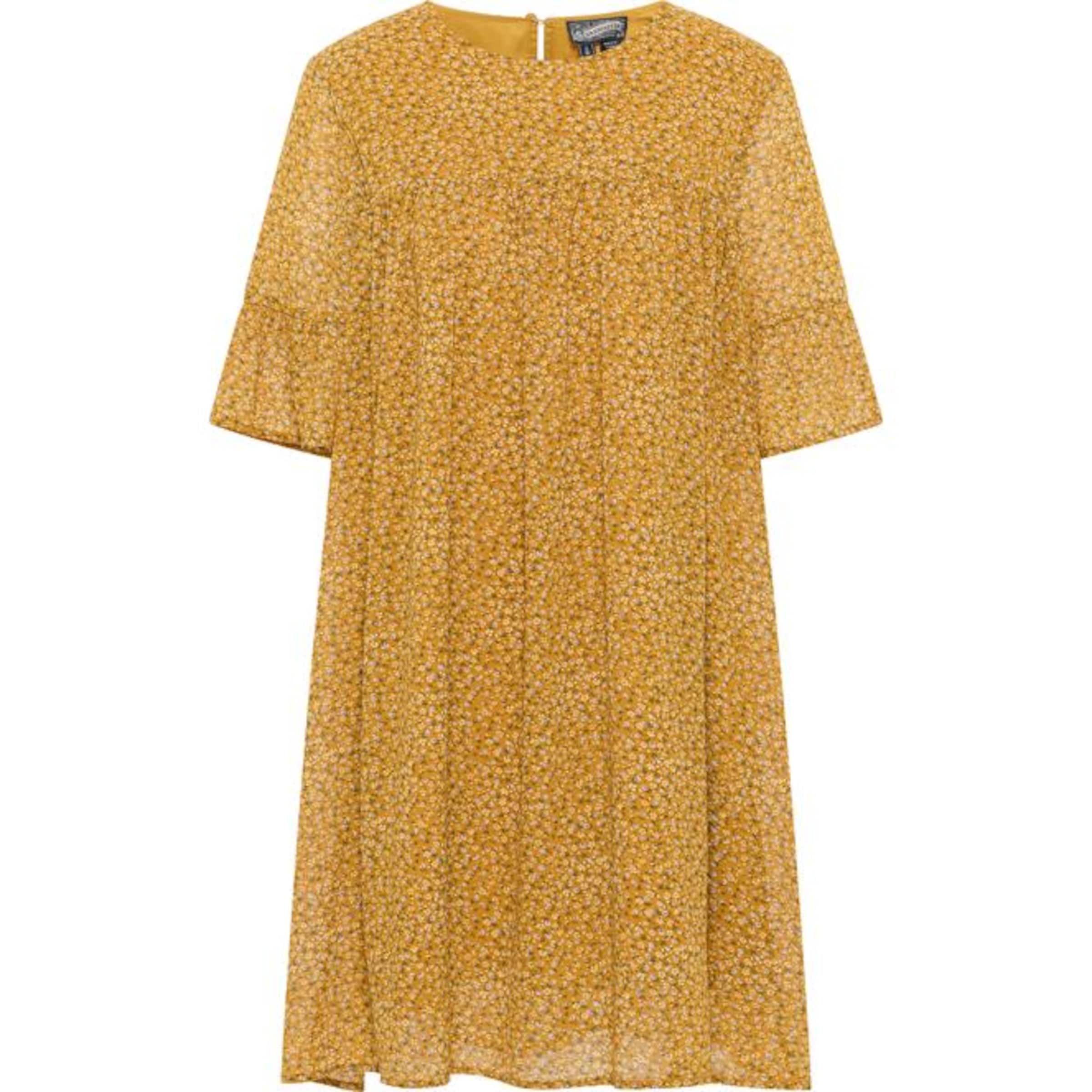 DreiMaster Vintage Kleit 'Zitha', värv kollane: eest vaates