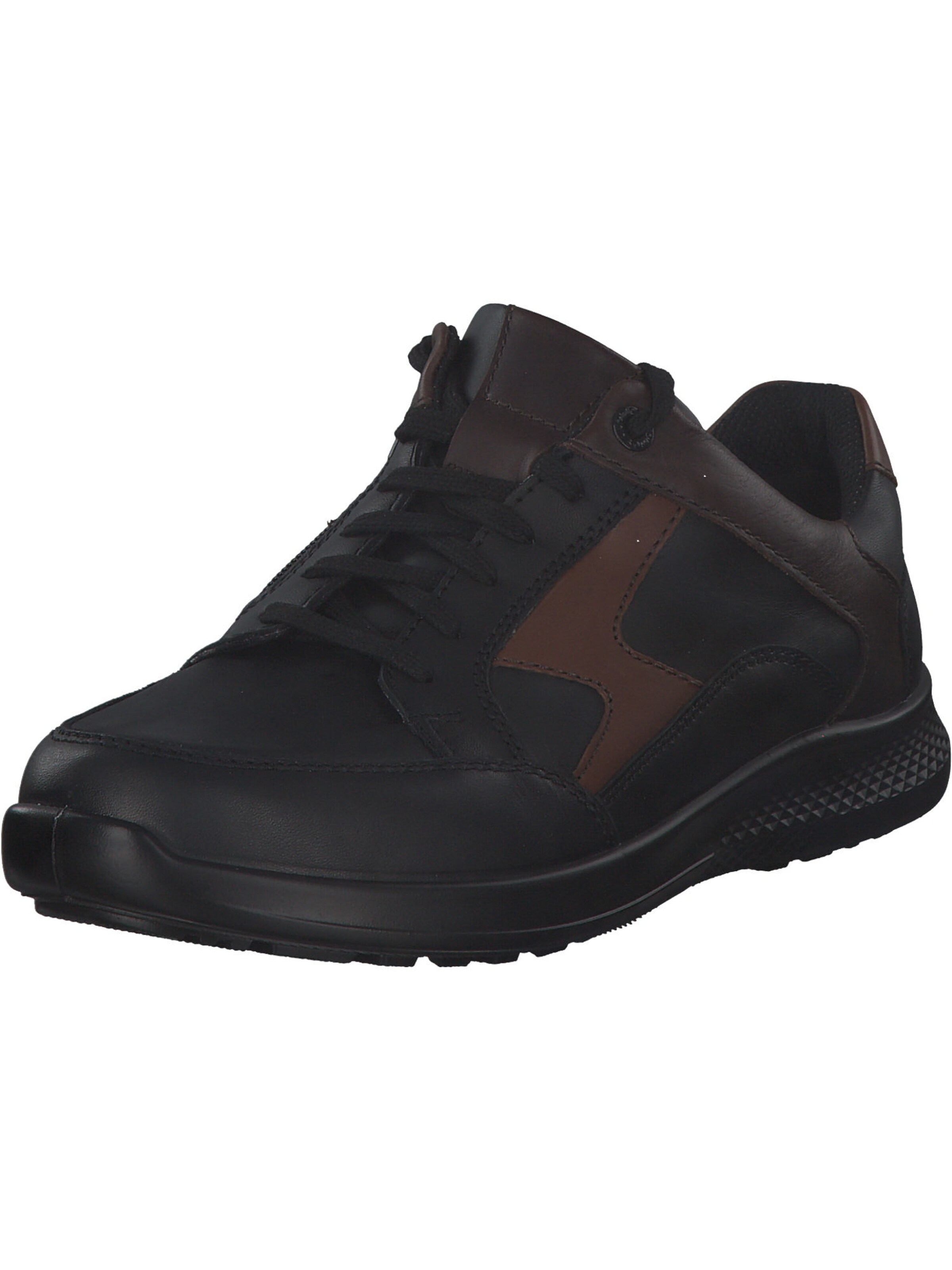 JOMOS Schnürschuh '322397' in Schwarz: Vorderseite