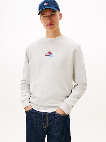 Tommy Jeans Sweatshirt in Grau: Vorderseite