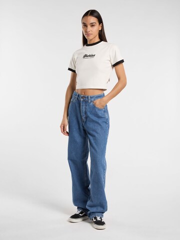 DICKIES Футболка 'LEWISTOWN' в Белый
