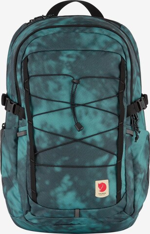 FJALLRAVEN Rucksack 'Skule Graphics' in Blau: Vorderseite