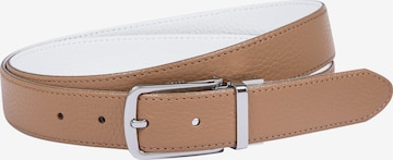 Ceinture ' Amie ' Roeckl en marron : devant