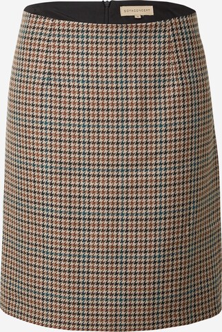 Soyaconcept Skirt 'SC-TATYANE 1' in Brown: front