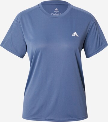 ADIDAS SPORTSWEAR Funkční tričko 'Run It ' – modrá: přední strana